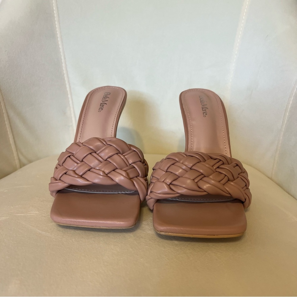 Nude heels - Bottega inspired